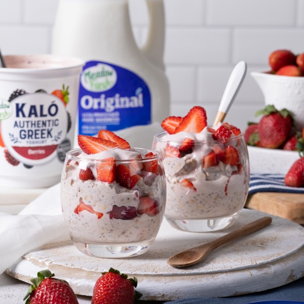 Overnight Oat Parfaits NZ | Meadow Fresh